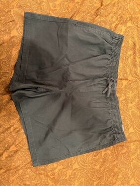 Trinity Coast dark Blue Elastic Waist Shorts XXL new nwt